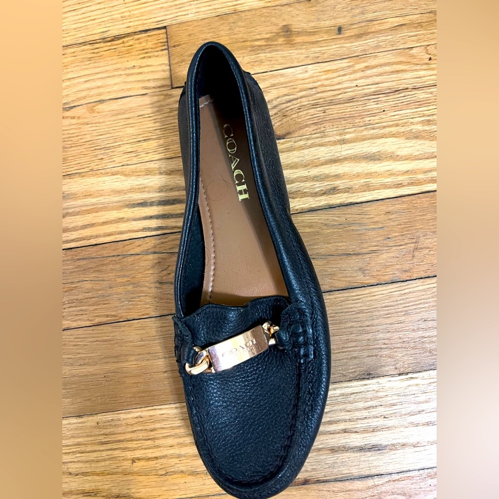 Coach Black Shoes leather - never worn